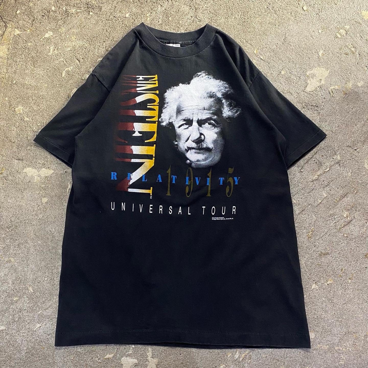 90s Einstein RELATIVITY universal tour T-shirt | What
