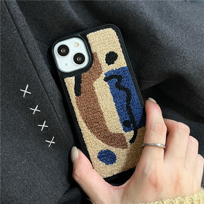 A013 Iphone ケース ぬいぐるみ Hello Case World