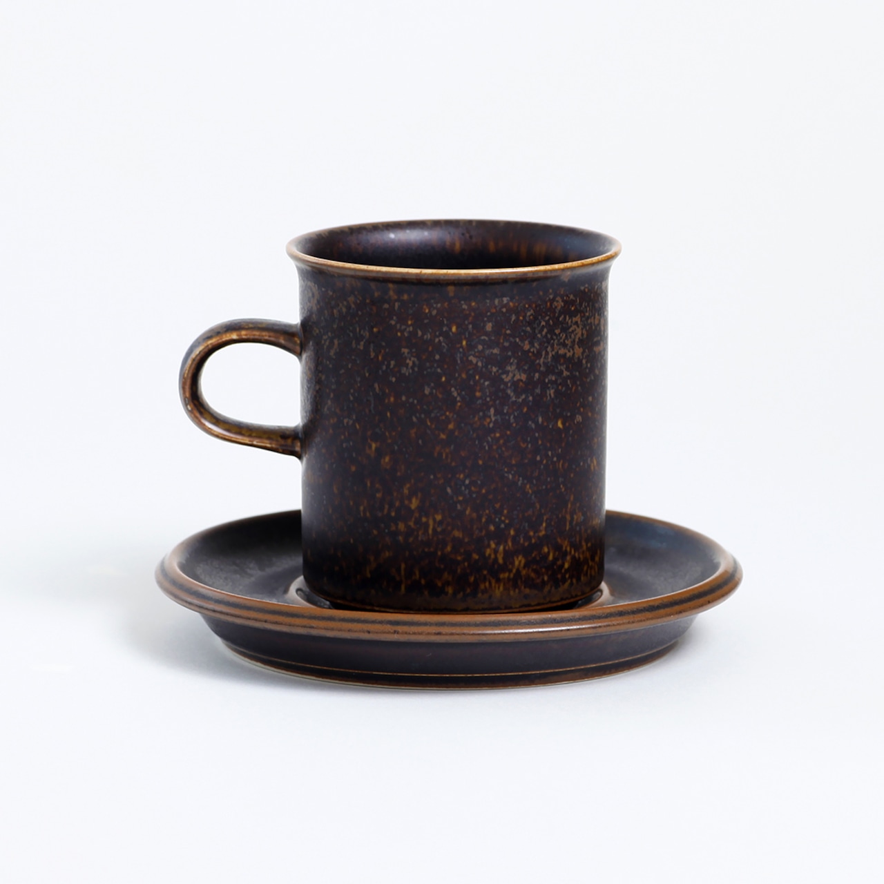 ARABIA アラビア Ruska ルスカ 70mm コーヒーカップ＆ソーサー - 76 北欧ヴィンテージ