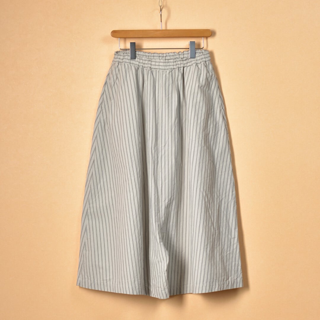 prit プリット コットンリネンウェザー近江晒加工 ペンギンパンツ・ワークストライプ【送料無料】