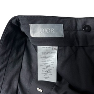 2022ss DIOR by Kim Jones floral design black pants