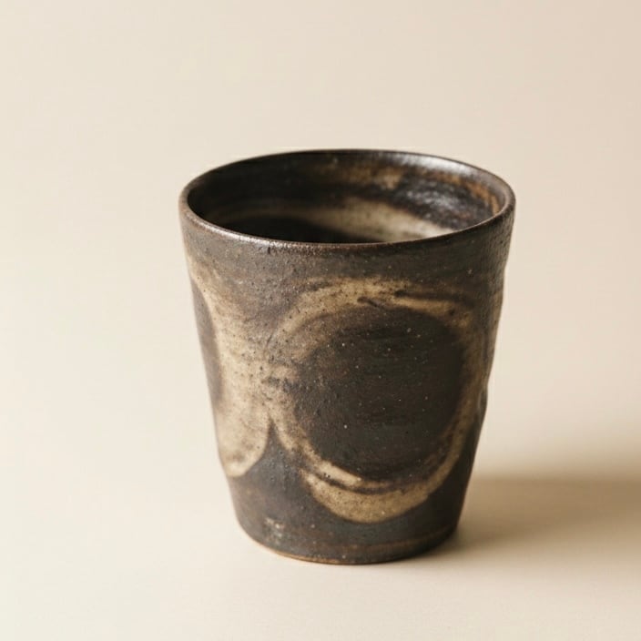 再入荷】フリーカップ(400 cc) 焼締 | TSUNE;田中恒子の器 オンライン