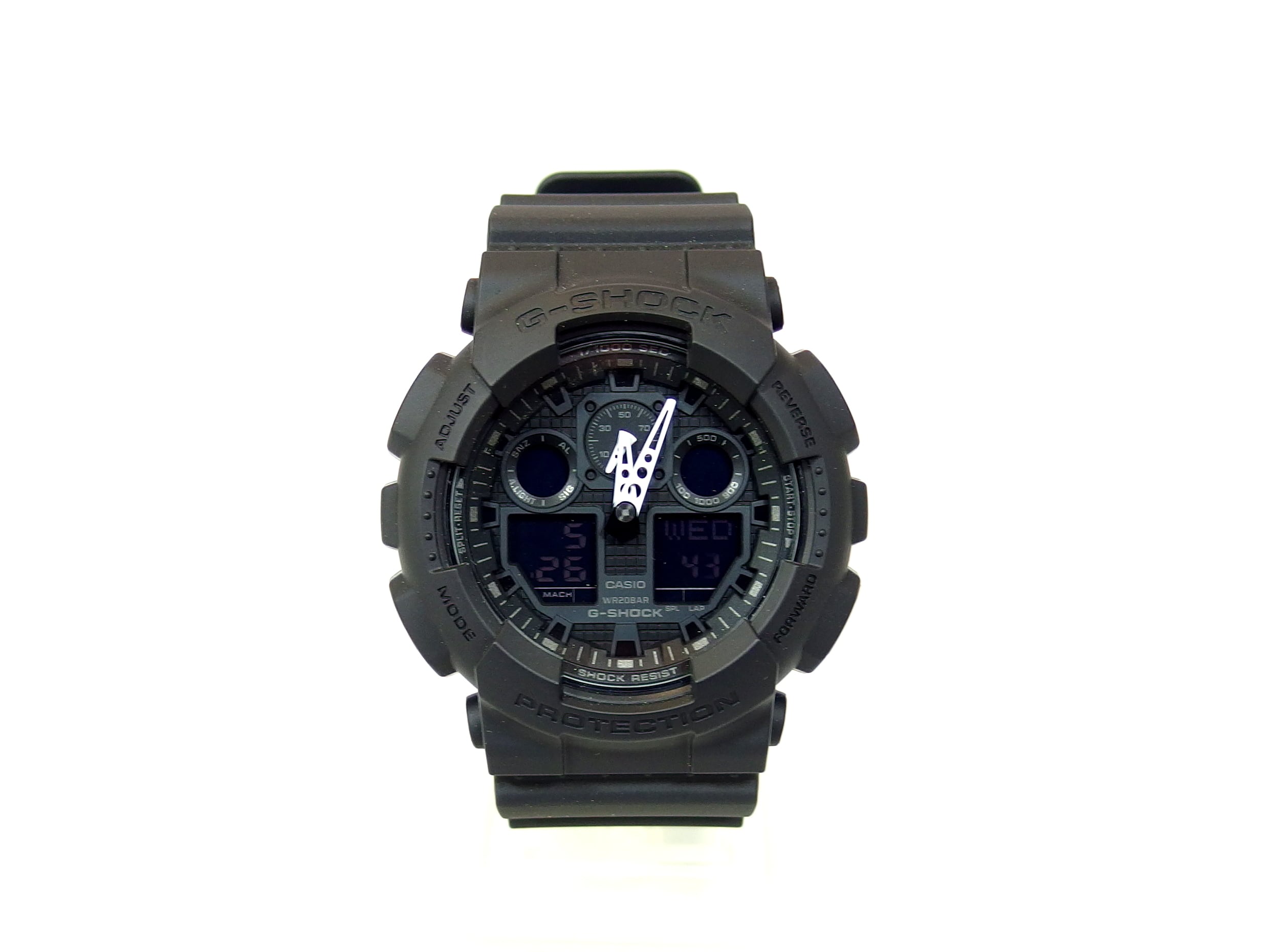 <br>CASIO カシオ/G-SHOCK アナデジ/GA-100-1A1JF/G-SHOCK/ABランク/09時計