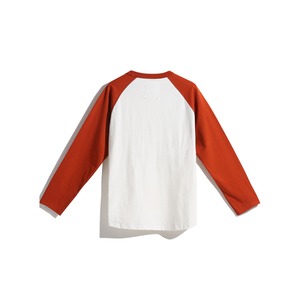 送料無料 【HIPANDA ハイパンダ】メンズ  ロゴプリント ロンT MEN'S PANDA PRINT LONG-SLEEVED T-SHIRT /  ORANGE・BLACK・BLUE