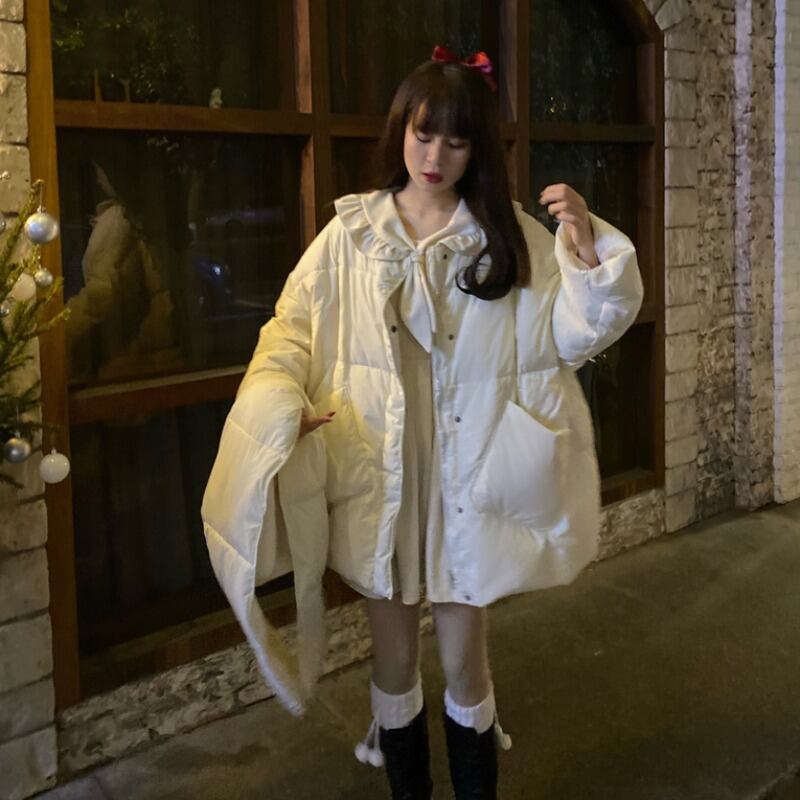 ジャケット オータムウィンターコート コットン 大人ガーリー スウィート キュート カジュアル 秋物 冬物 萌量不足40281498147