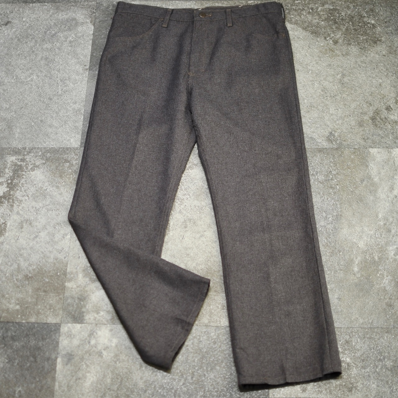 80's~ Wrangler launcher pants brown