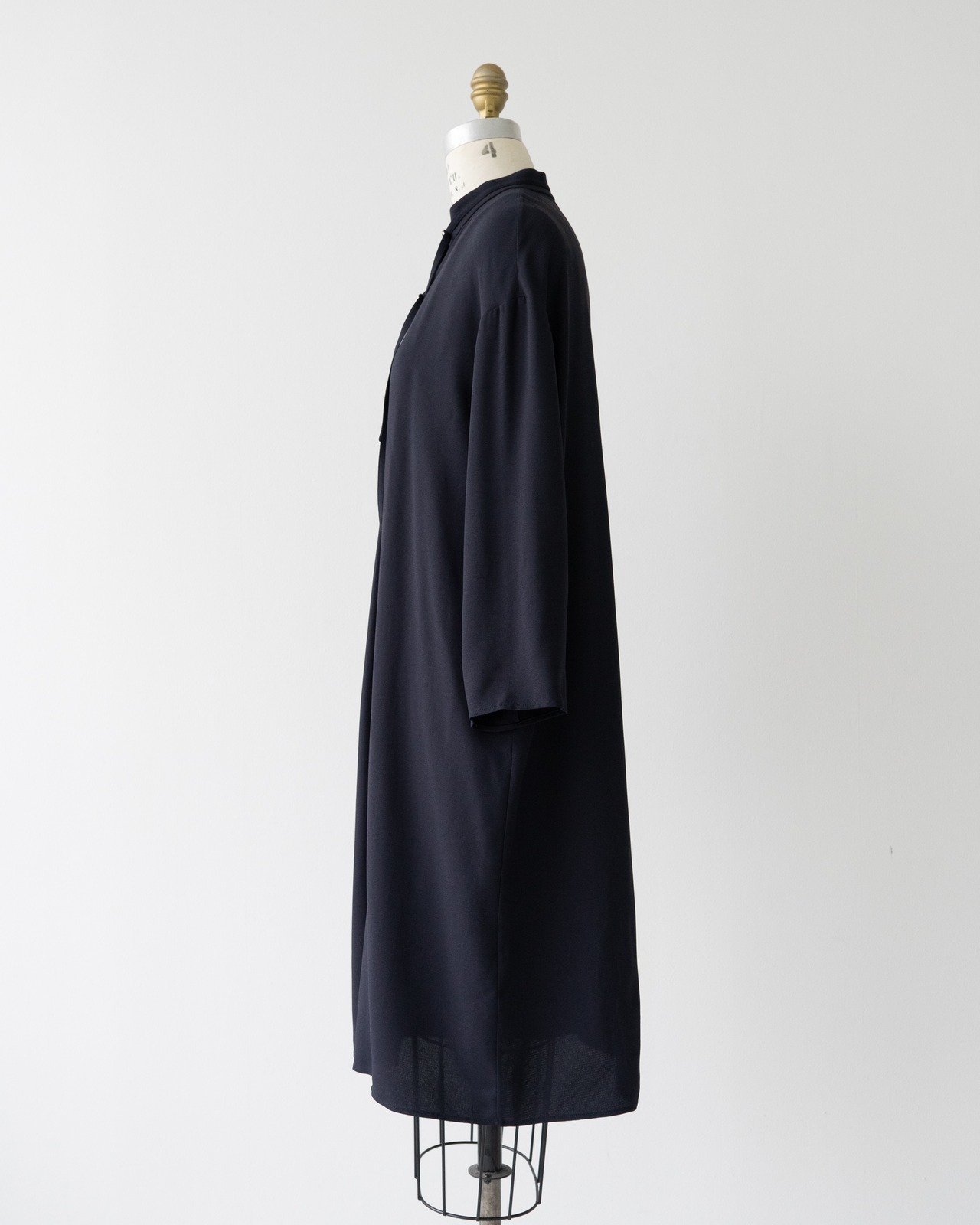 〈Hermès〉Collarless Dress