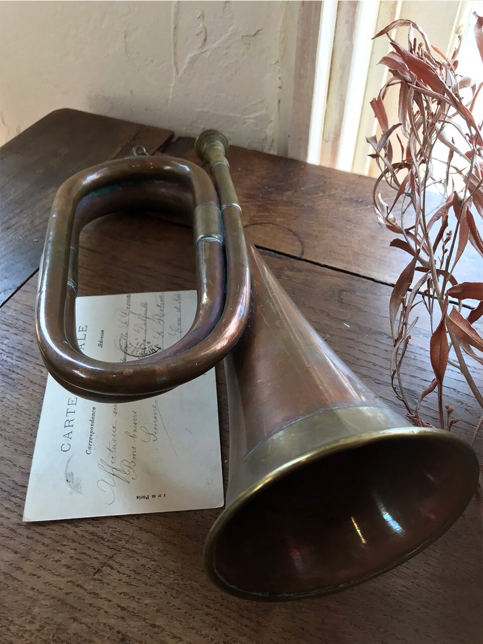 ビューグル(軍隊ラッパ) トランペット | Brocante de La Cocotte