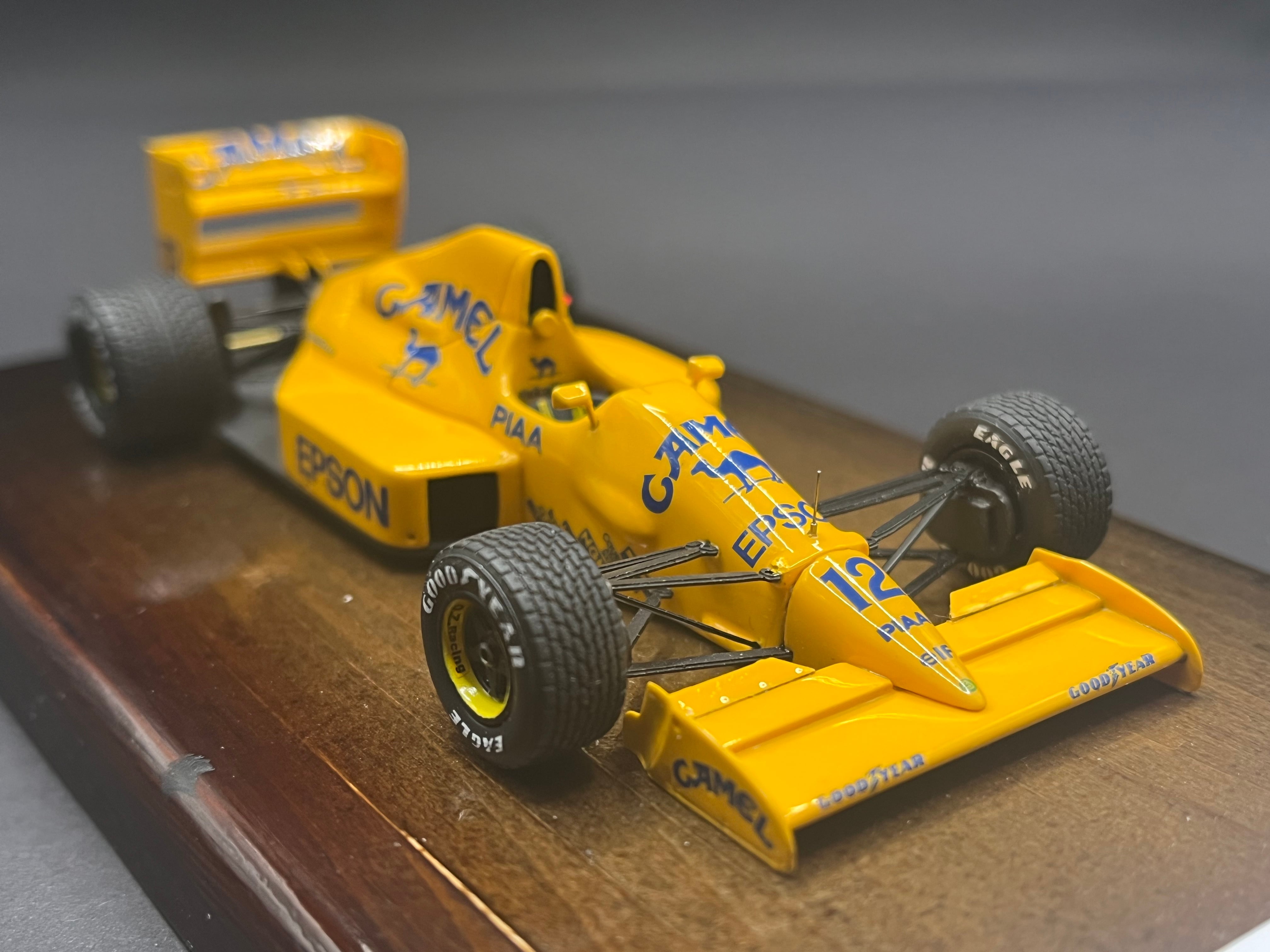 1/43 Tameo ロータス101ジャッド 中嶋悟 オーストラリアGP ファステ