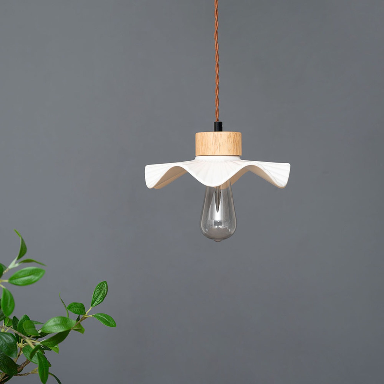 ペンダントライト 照明 LED対応 ライト 陶器