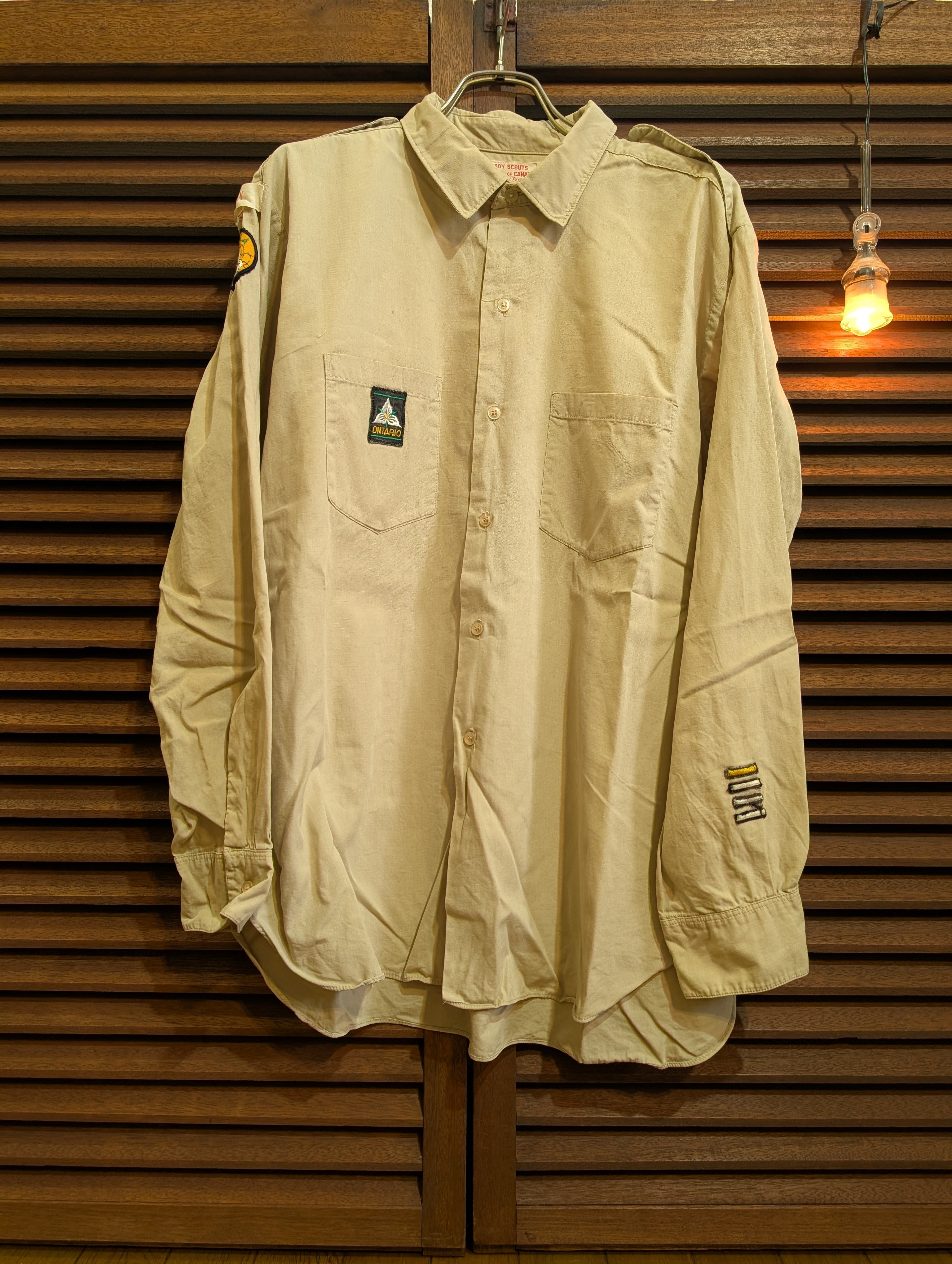 Canada Wiegand BoyScouts Shirt Beige