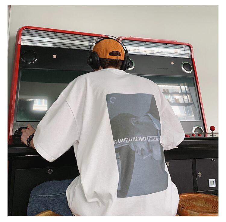 全2色 Tシャツ カットソー プリント カジュアル おしゃれ