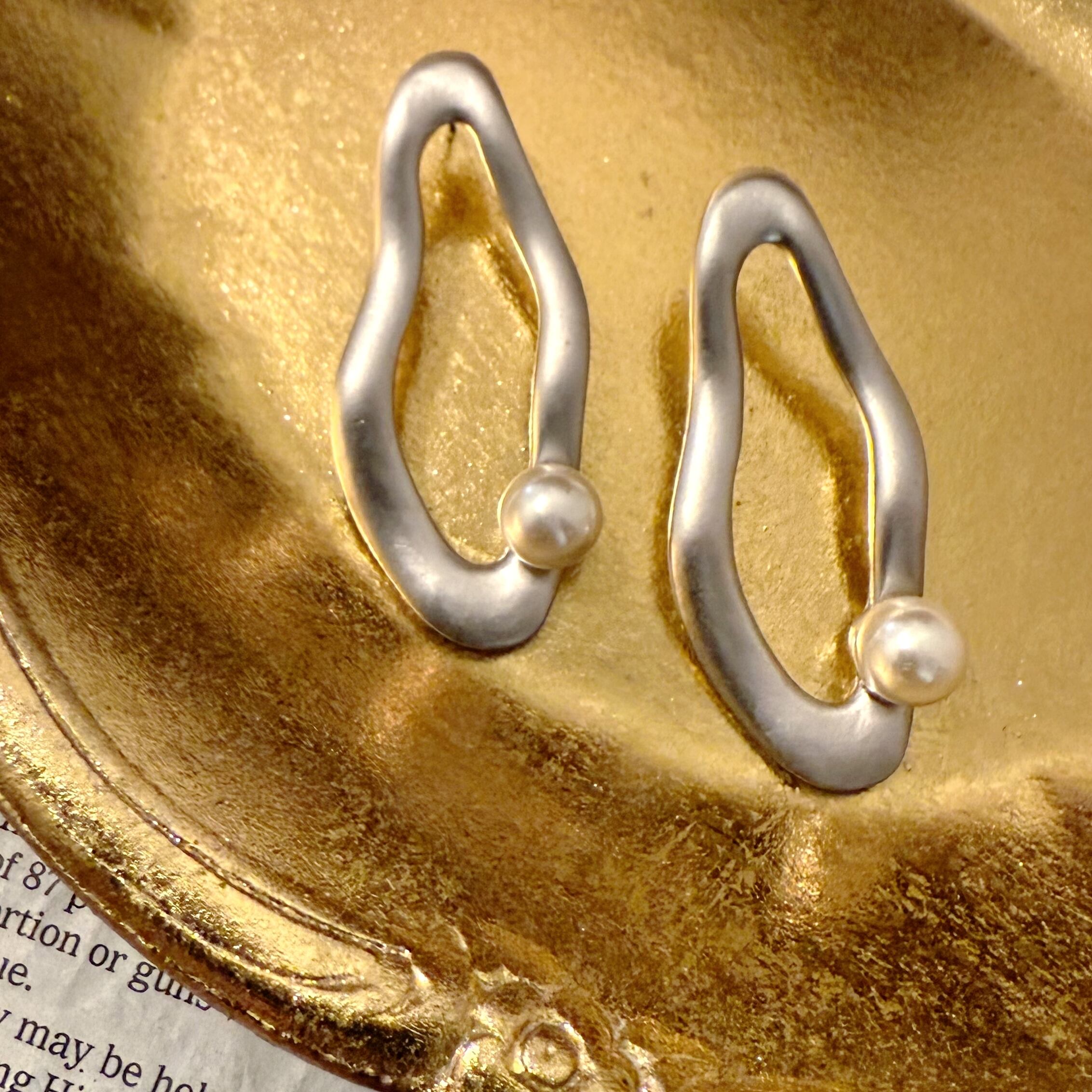 kulje piilo クルジェピーロ  パールメタルピアス 08 シルバー