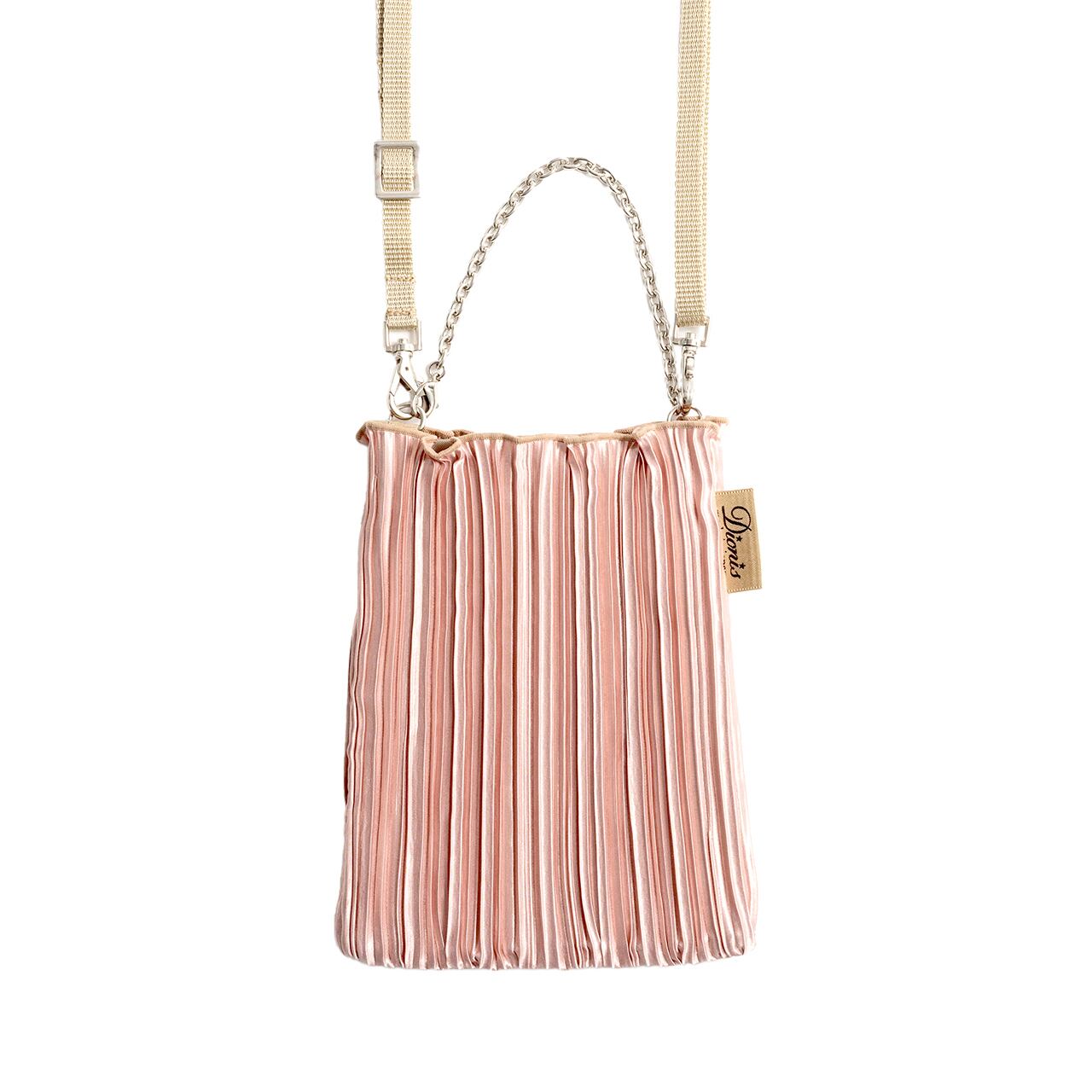 カラフルプリーツ2WAYミニショルダー&チャーム S(DSP-893+DCA-817)#25ピンク