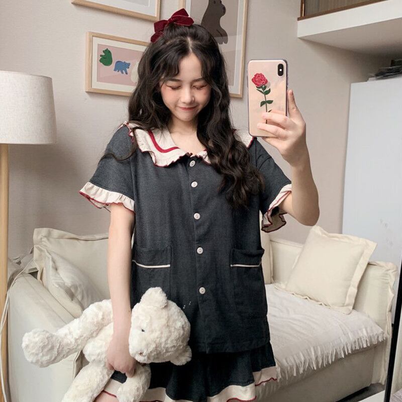 サマーカラーレッドレディース 大人ガーリー スウィート キュート カジュアル 夏物 萌量不足45179728942