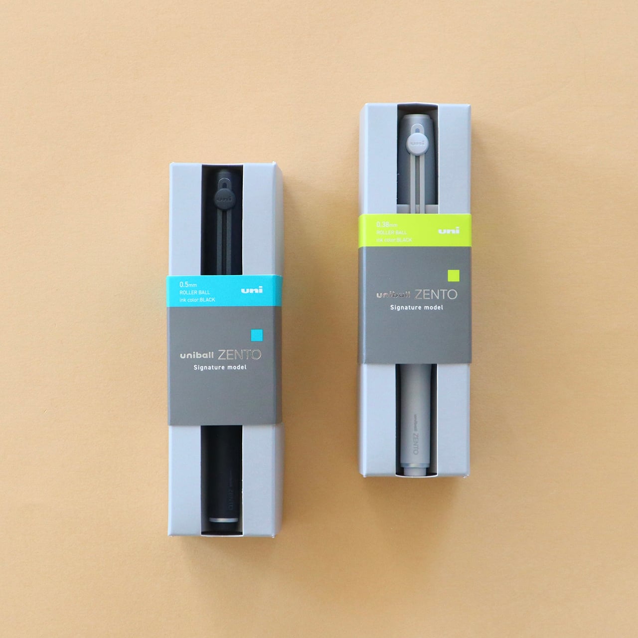 三菱鉛筆 ユニボール ゼント シグニチャーモデル メタリックブラック