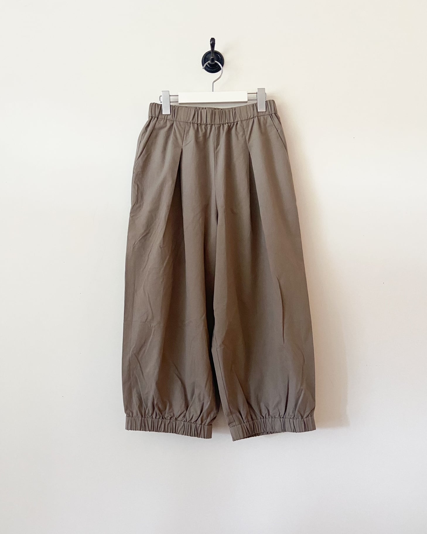 evam eva コットンクロップドパンツ cotton cropped pants