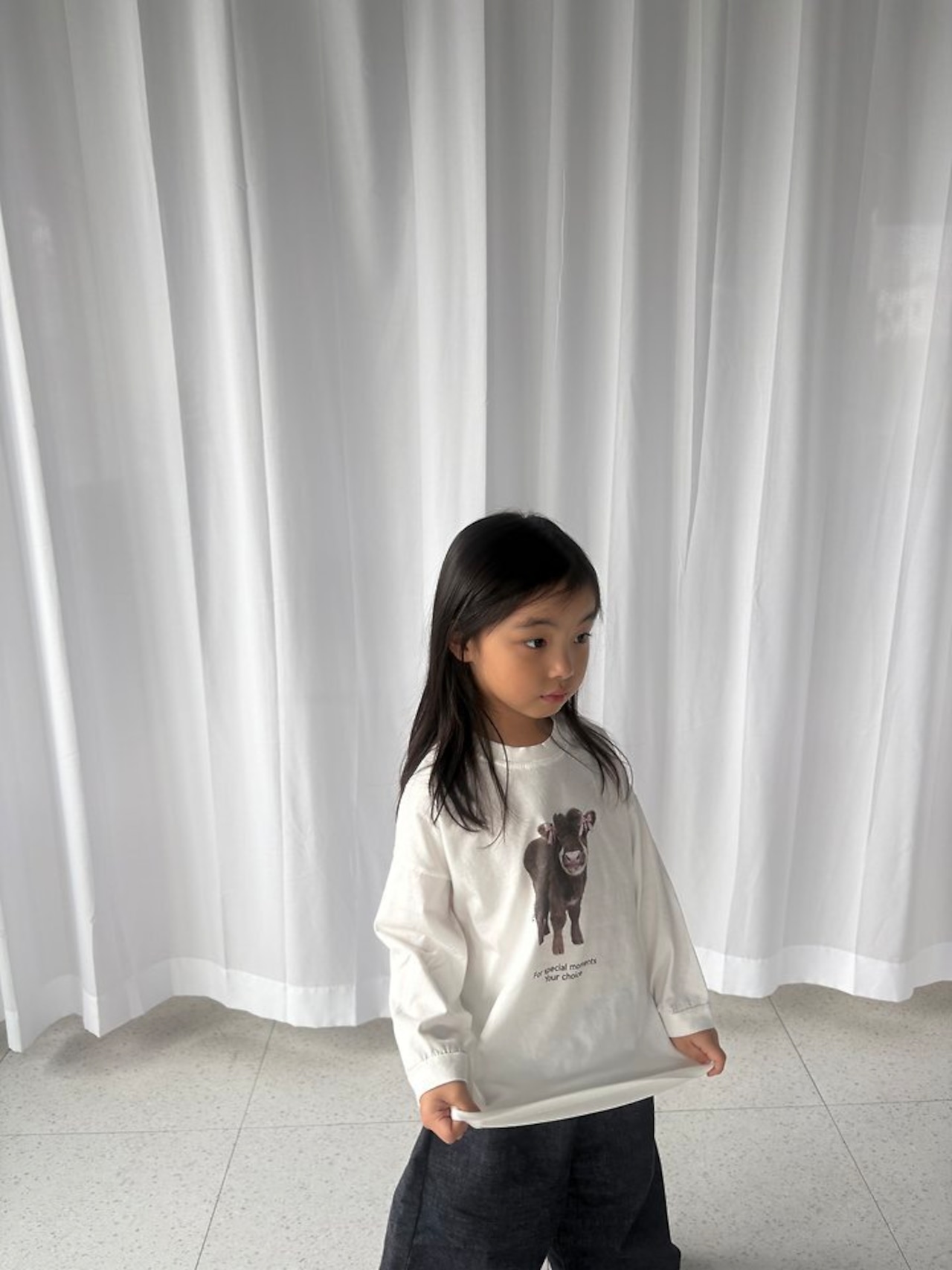 【取寄/韓国直送】PEPPER 26/AU 子牛Tシャツ|秋服|韓国子供服