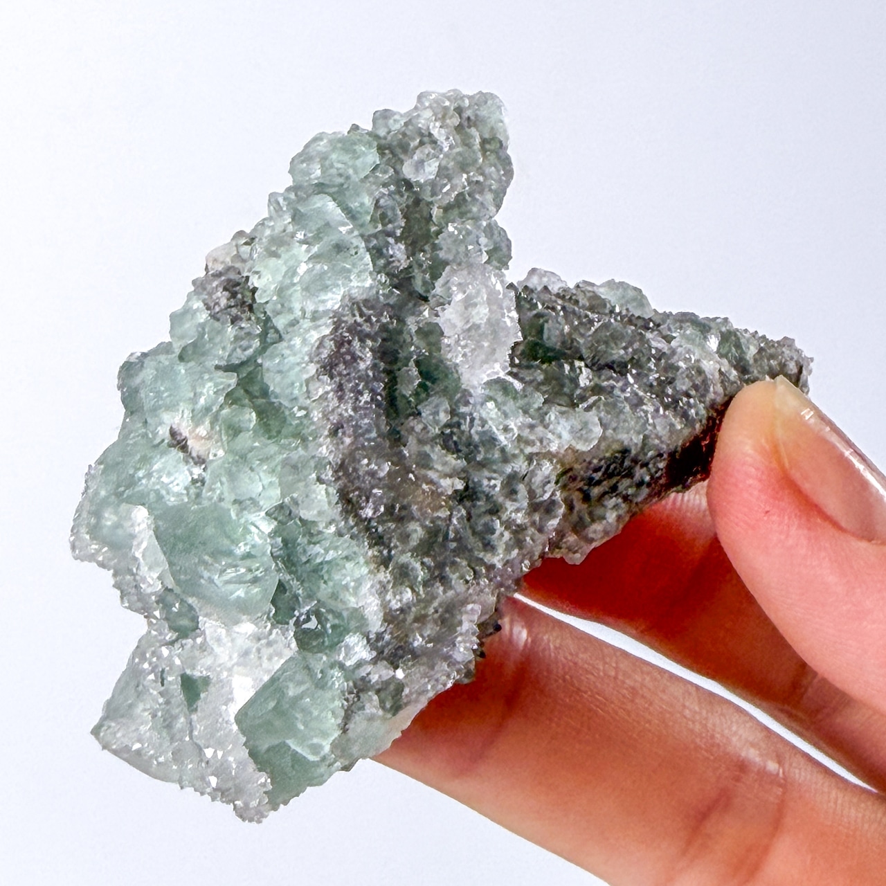 フローライト水晶共生 * Fluorite * 天然石