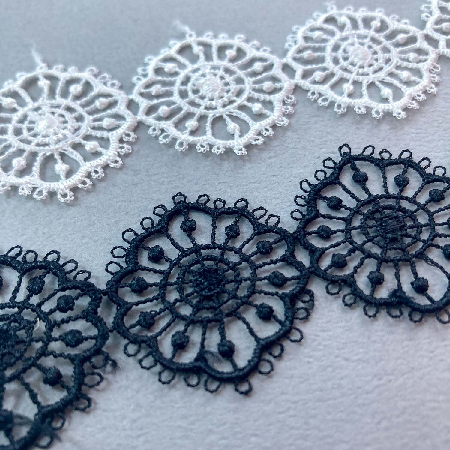 透かし蜘蛛の巣スカラップレース（50cm〜） | Dua-アクセサリーパーツ