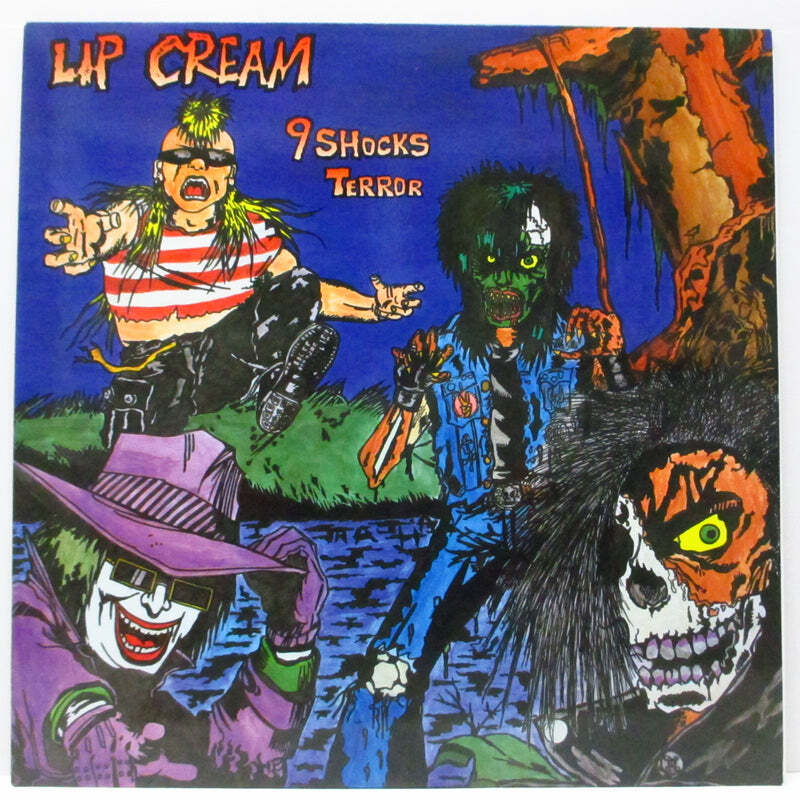 LIP CREAM 9 Shocks Terror LPの中古レコード LIP CREAM/9 SHOCKS TERROR(ペーパースリーヴ) | RECORD SHOP CONQUEST