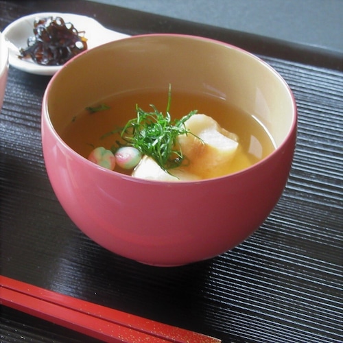 日本の伝統色　福寿椀