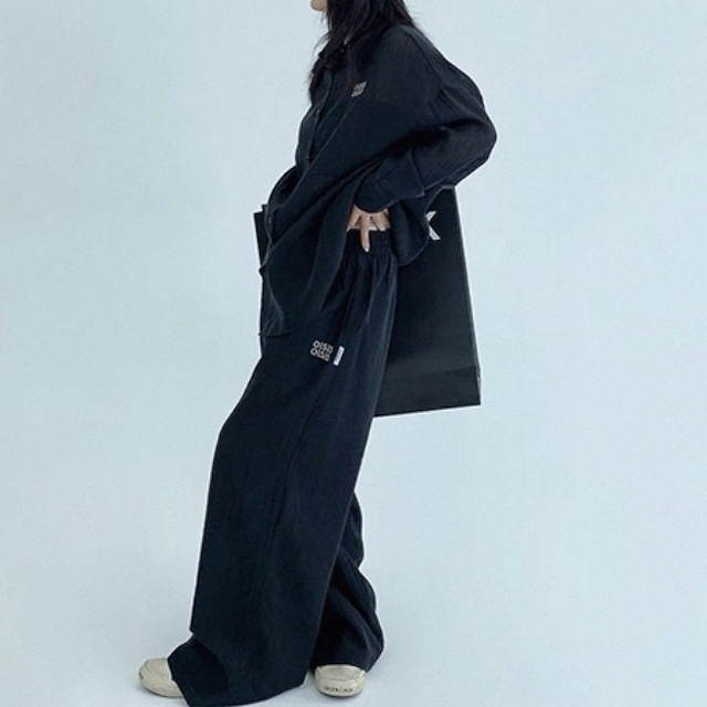 Slim Casual Straight Mopping Pants 125488