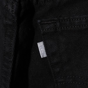 極美品 34×32 USA 96年 Loose Silvertab Levi’s ブラックデニムパンツ リーバイス シルバータブ