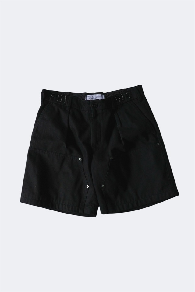DAIRIKU 【CHINO HALF PAINTER PANTS  -Black-】