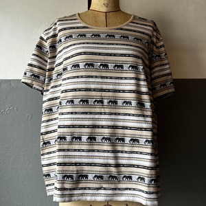vintage euro pattern t-shirt