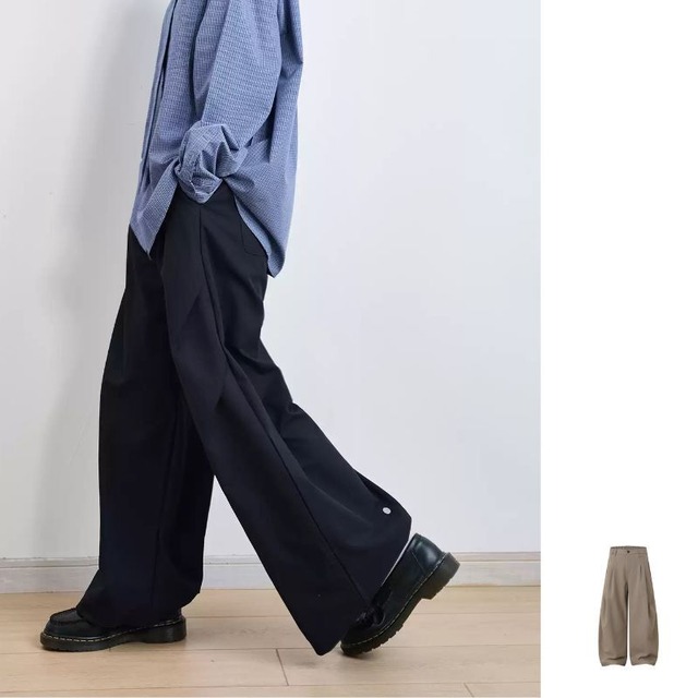Semi wide pants M15352