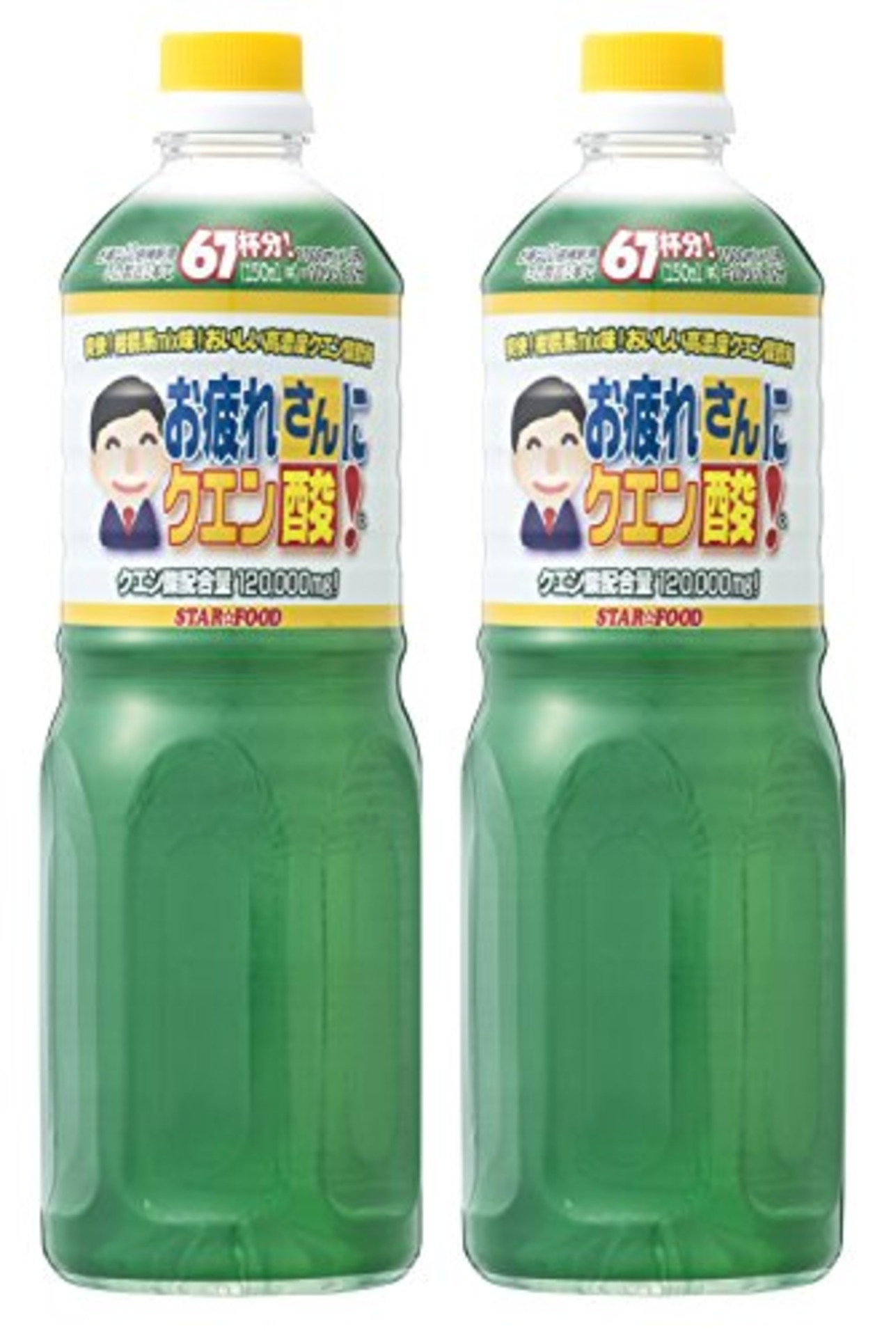 スター食品工業 お疲れさんにクエン酸 1L 10倍希釈用×2本