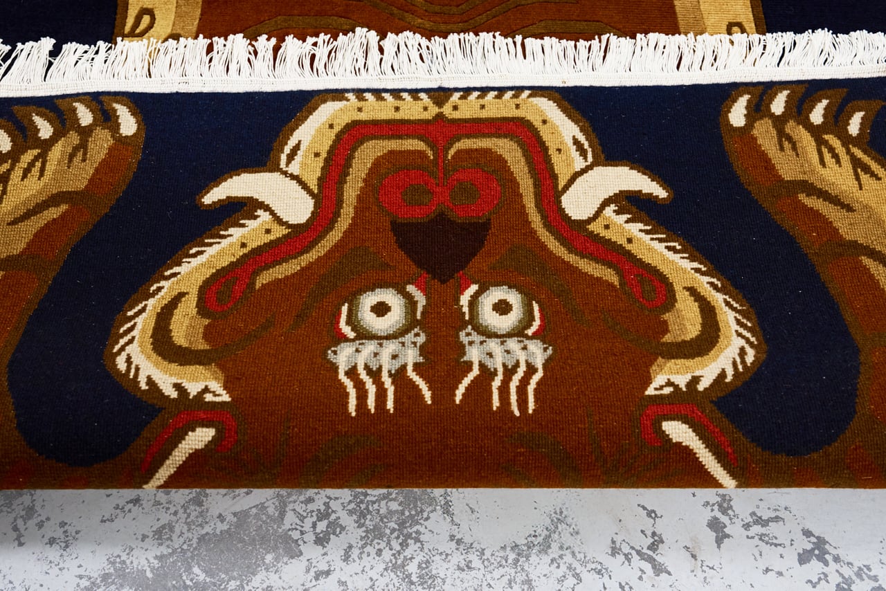 Tibetan Tiger Rug 《Lサイズ•プレミアムウール338》チベタンタイガー