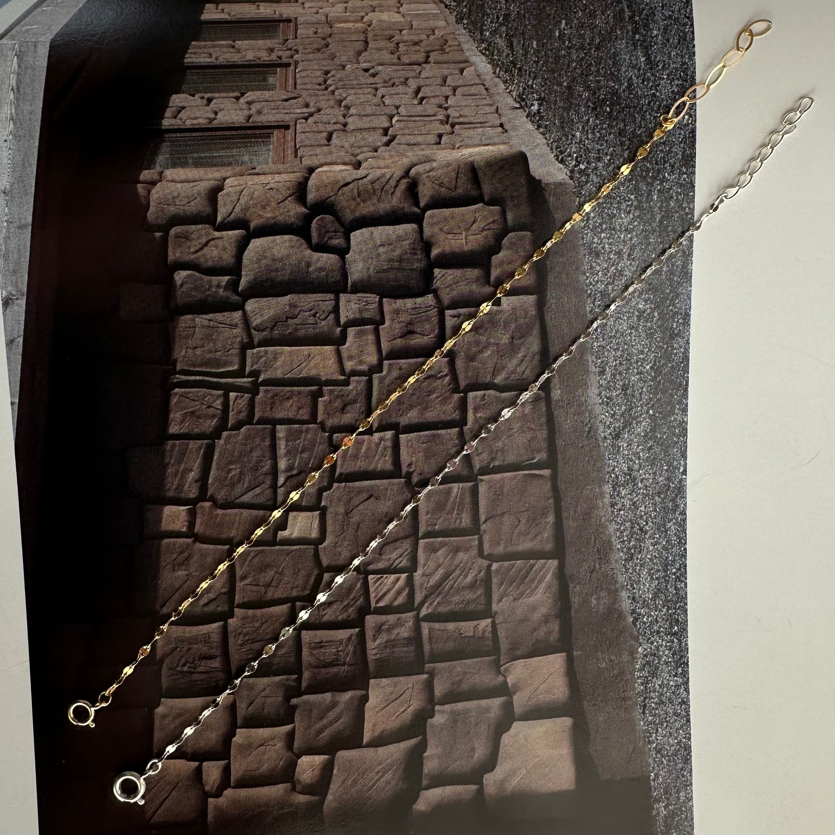 クローバーチェーン ブレスレット【14金GF・SV925】 | Kazaru-Kazaru