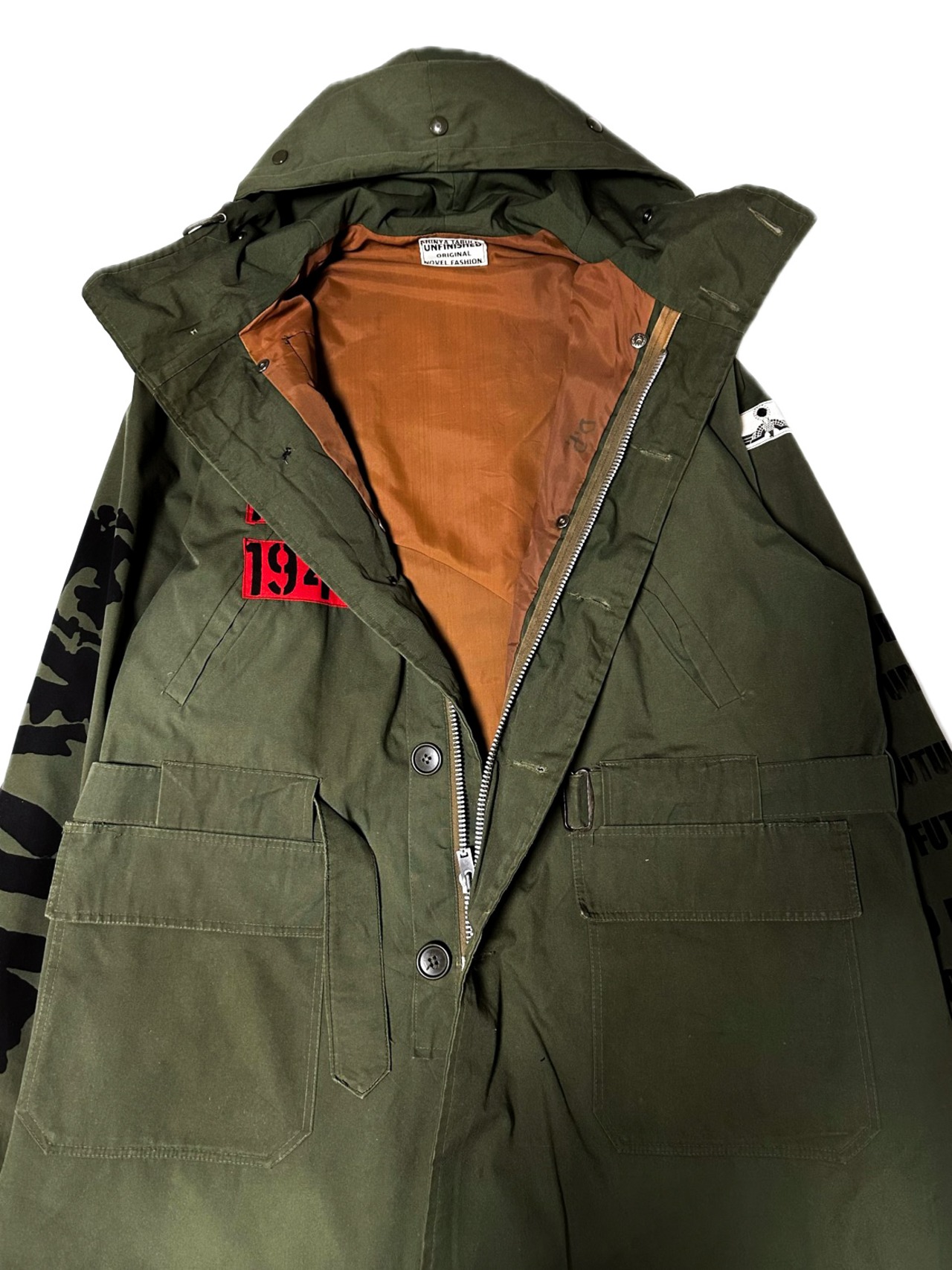 UNFINISHEDミリタリーコート25021