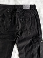 "FUGA" Gimmick Cargo Flared Pants