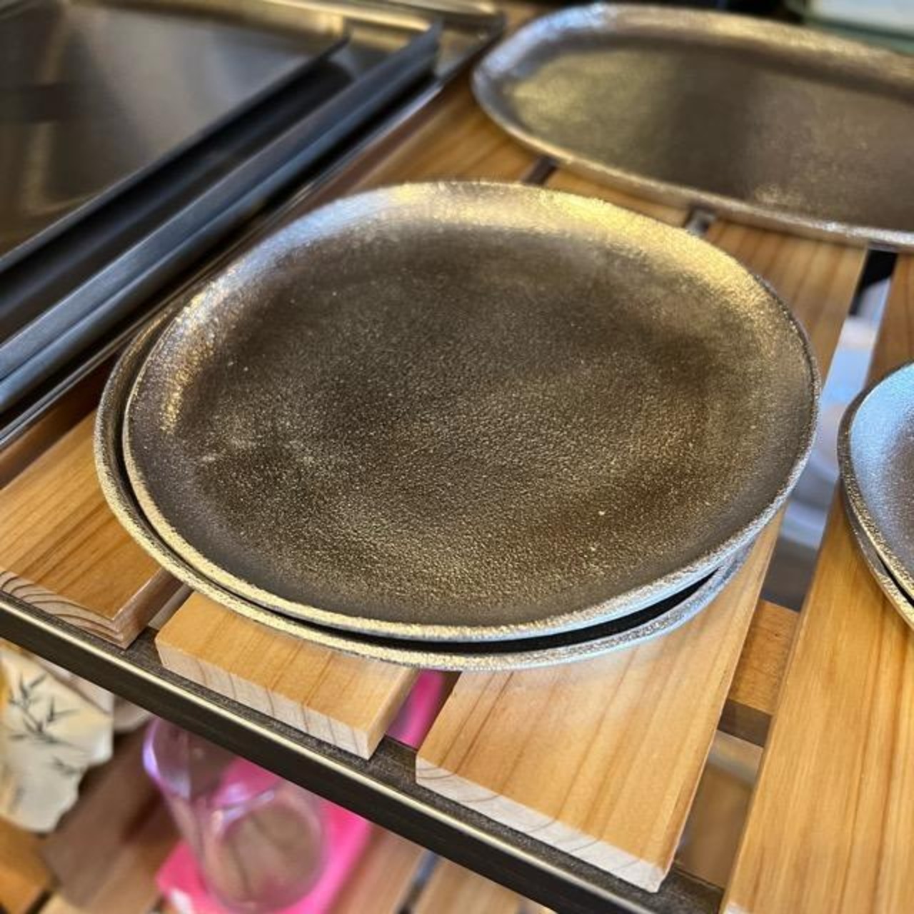 Aluminum round tray Size M Aluminum round tray Size M