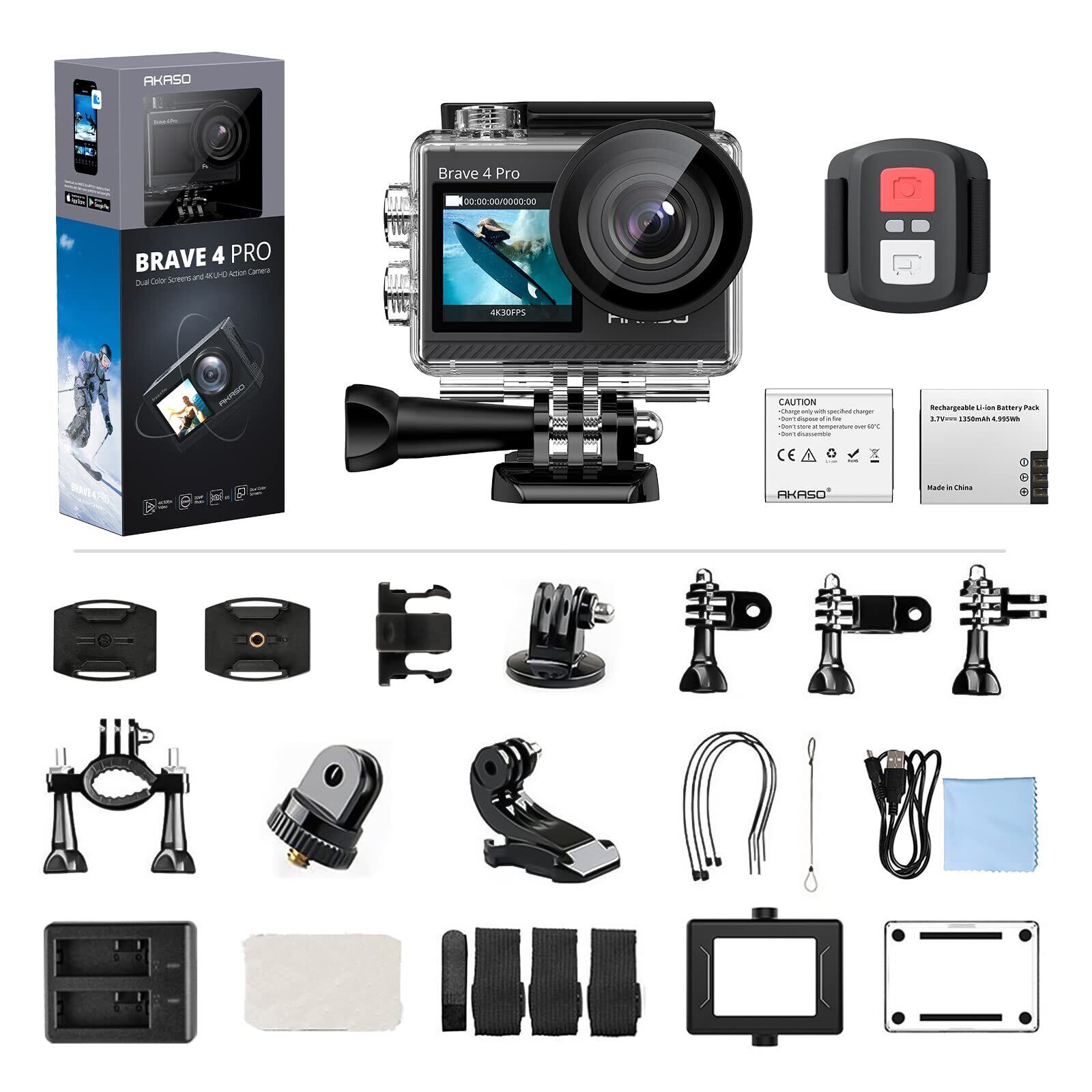アクションカメラ 4K 20MP解像度 タッチパネル 【公式通販】 アクションカメラ 4K 20MP解像度 タッチパネル 【公式通販】
