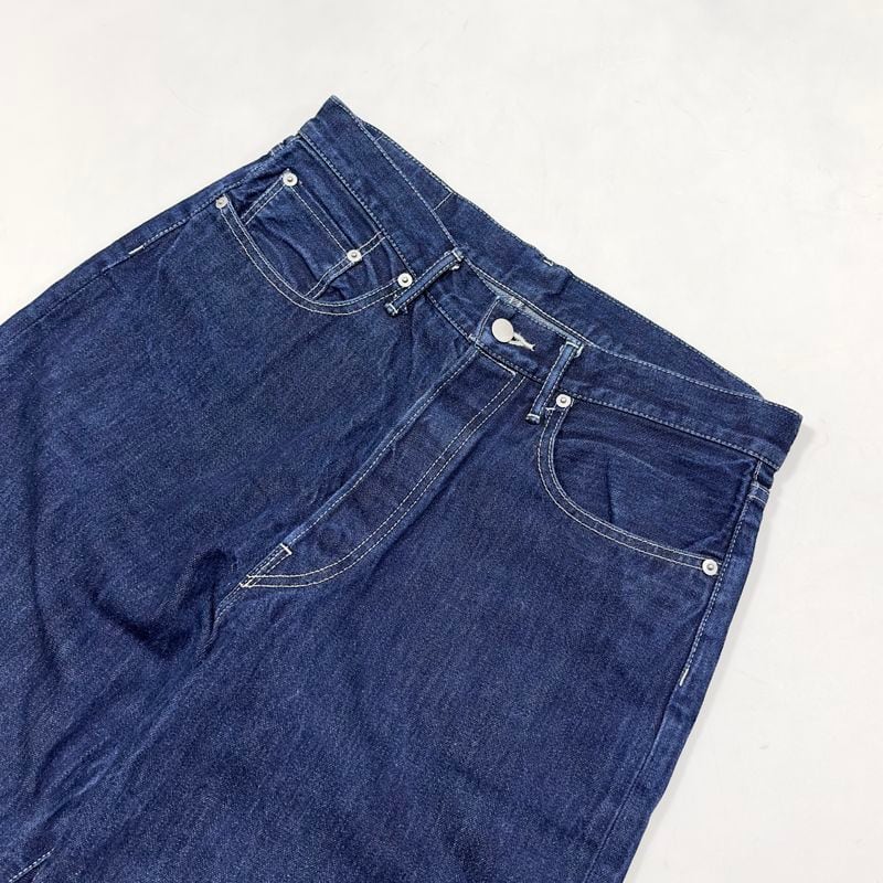 【22SS】 Graphpaper グラフペーパー Selvage Denim Five Pocket Tapered Pants セルビッチデニム 5ポケット テーパードパンツ サイズ:2