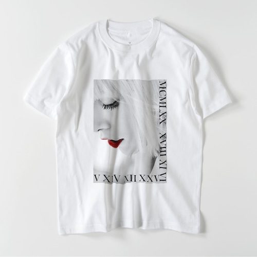 5.6oz Art Print Cotton S/S TEE "Lady" 