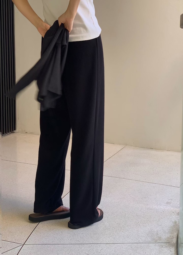 (LITER) lounge air straight pants / 3color
