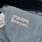 Santa Fe サンタフェ ロゴ刺繍 ストレッチ デニム パンツ ジーンズ サイズ 48 /メンズ/濃紺/インディゴ/日本製