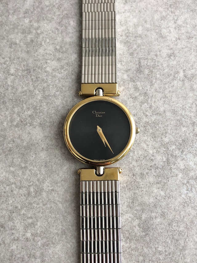 Christian Dior クリスチャン ディオール 腕時計 シルバー ステンレススチール クウォーツ 3026 vintage ヴィンテージ オールド ac3s4v