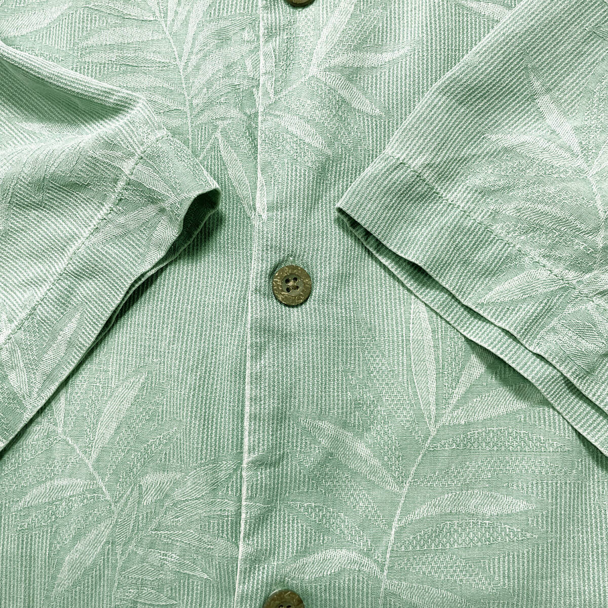 USA 古着 TommyBahama トミーバハマ シルク アロハシャツ キャンプ