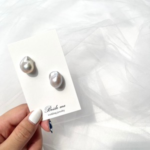 【117】バロック パール ピアス