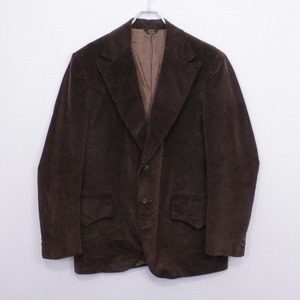 【act2】 "H BAR C" Blown Corduroy Coloring Western Tailored Jacket