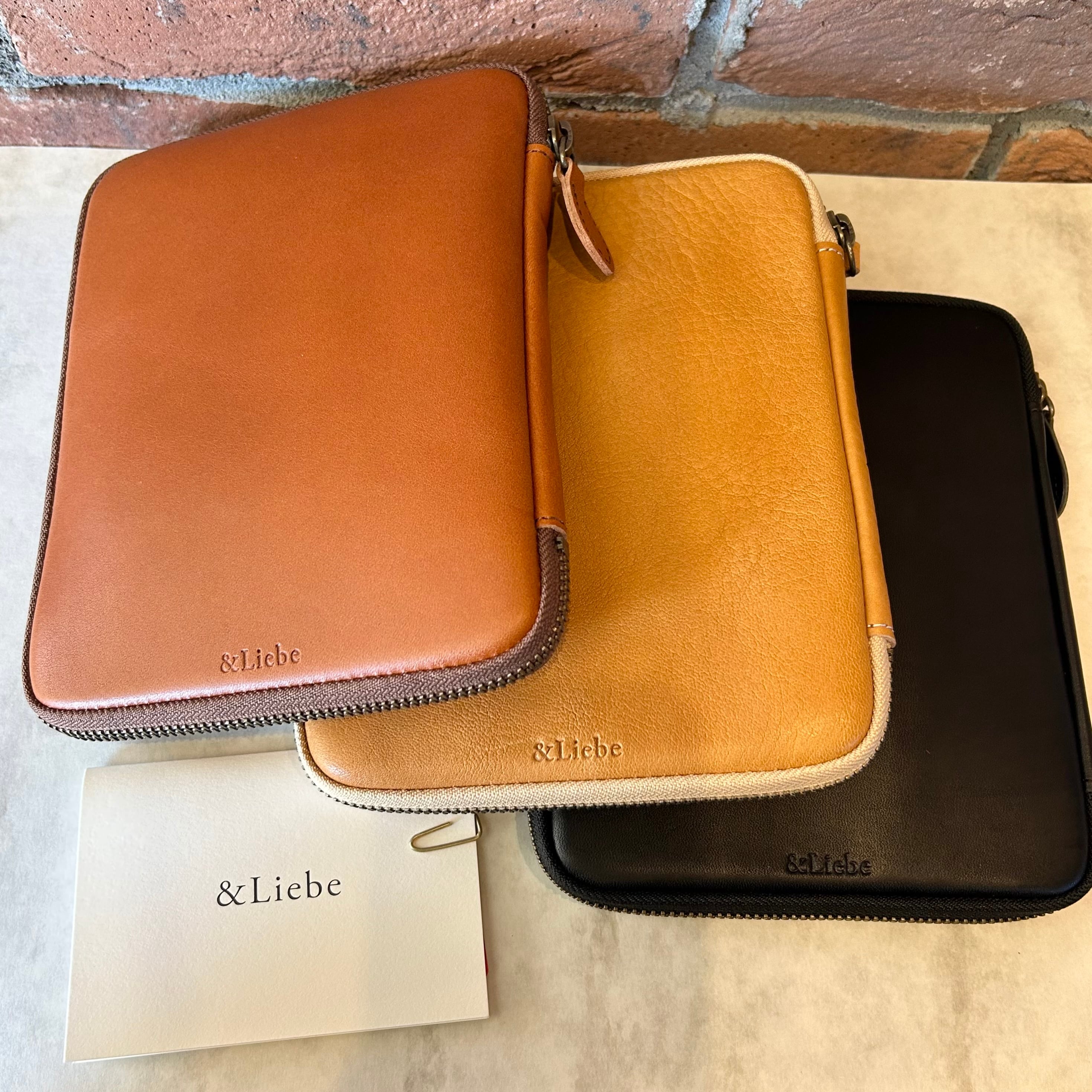 ＆Liebe「ペン好きの宝石箱 10本差しジップペンケース（栃木レザー