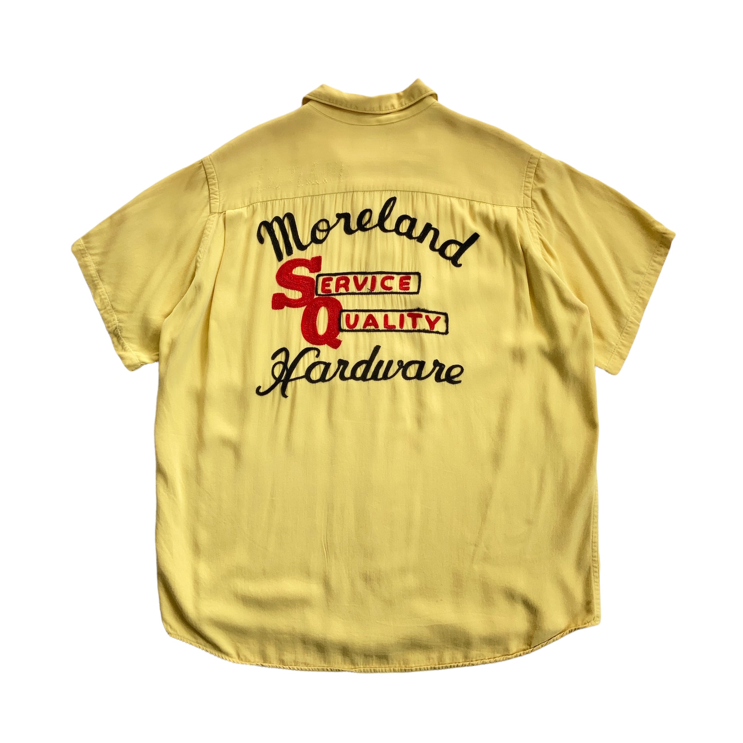 『激レア品』hilton ボーリングシャツ 60s 60s Hilton Vintage Bowling Shirt ボウリングシャツ チェーンス