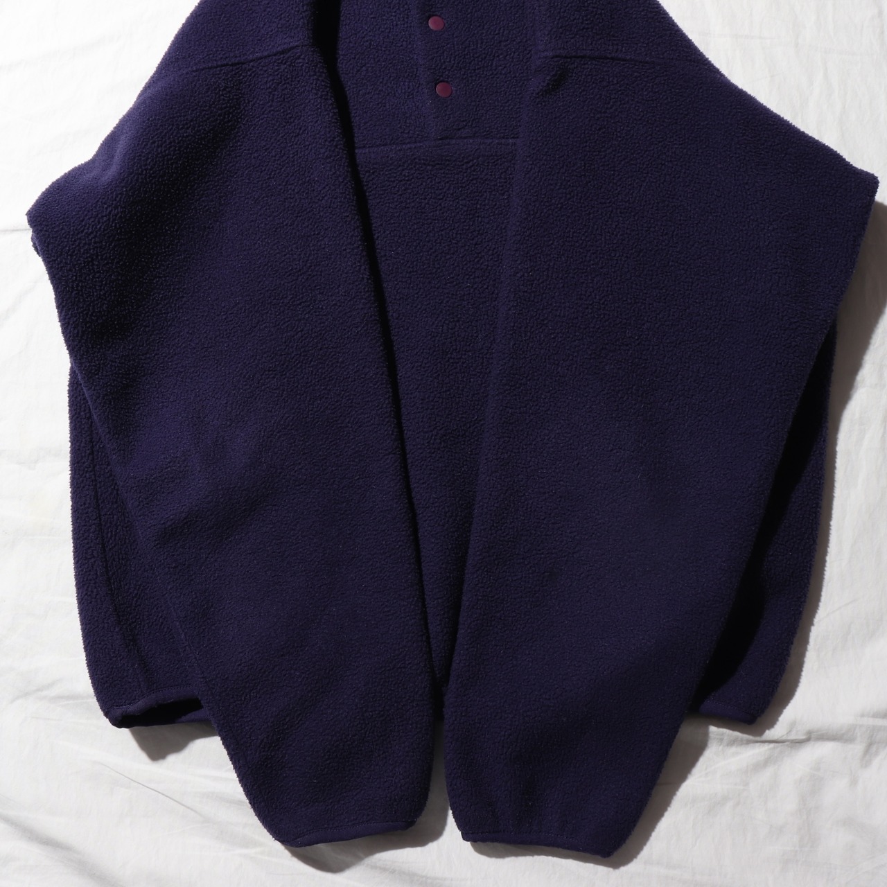 M 95年 パープル 紫 シンチラスナップT Patagonia パタゴニア フリース