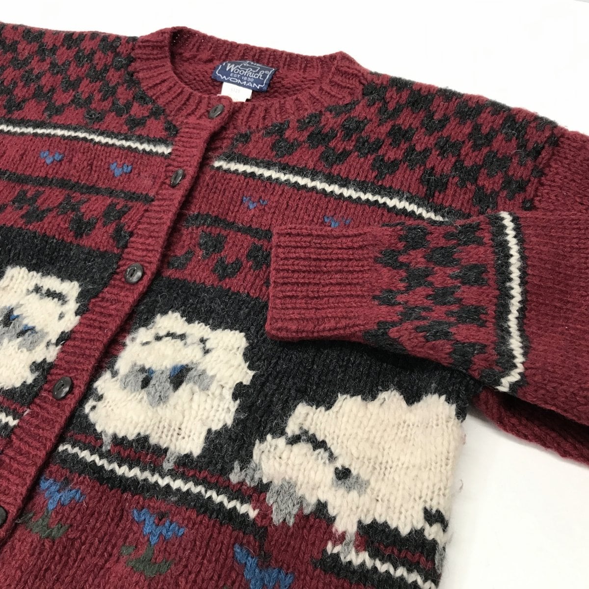 WOOL RICH WOMAN 80〜90年代 ウールリッチ 羊柄 レディース